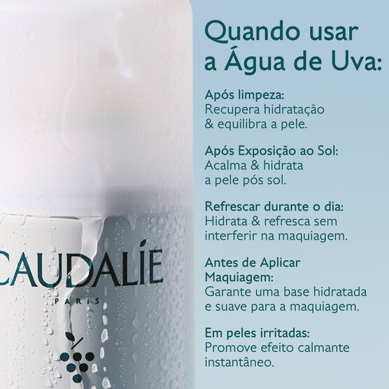 Bruma Facial Hidratante &Aacute;gua de Uva Caudalie